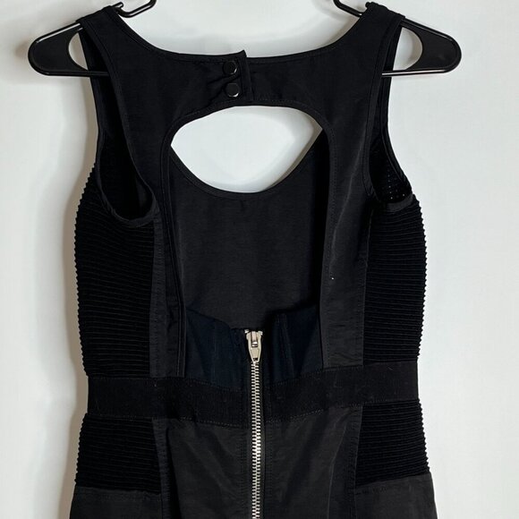 Alexander Wang Sleeveless Open Back With Zipper Side‎ Panel Dress Size 4 - Picture 6 of 9